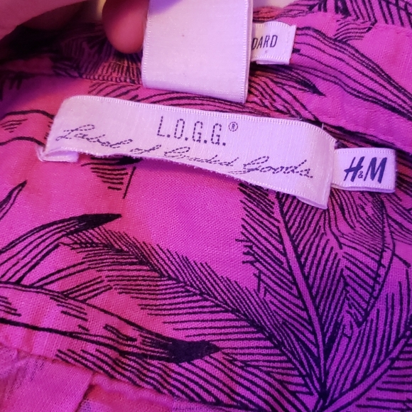 3 for 30🔥Men's pink Hawaiin shirt - Picture 6 of 6